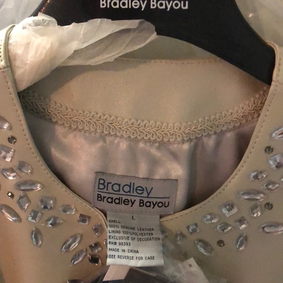 Bradley Bayou metallic leather jacket - Picture 2 of 2
